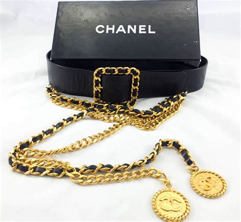 chanel runway belt in black size 50x0x0|Belts .